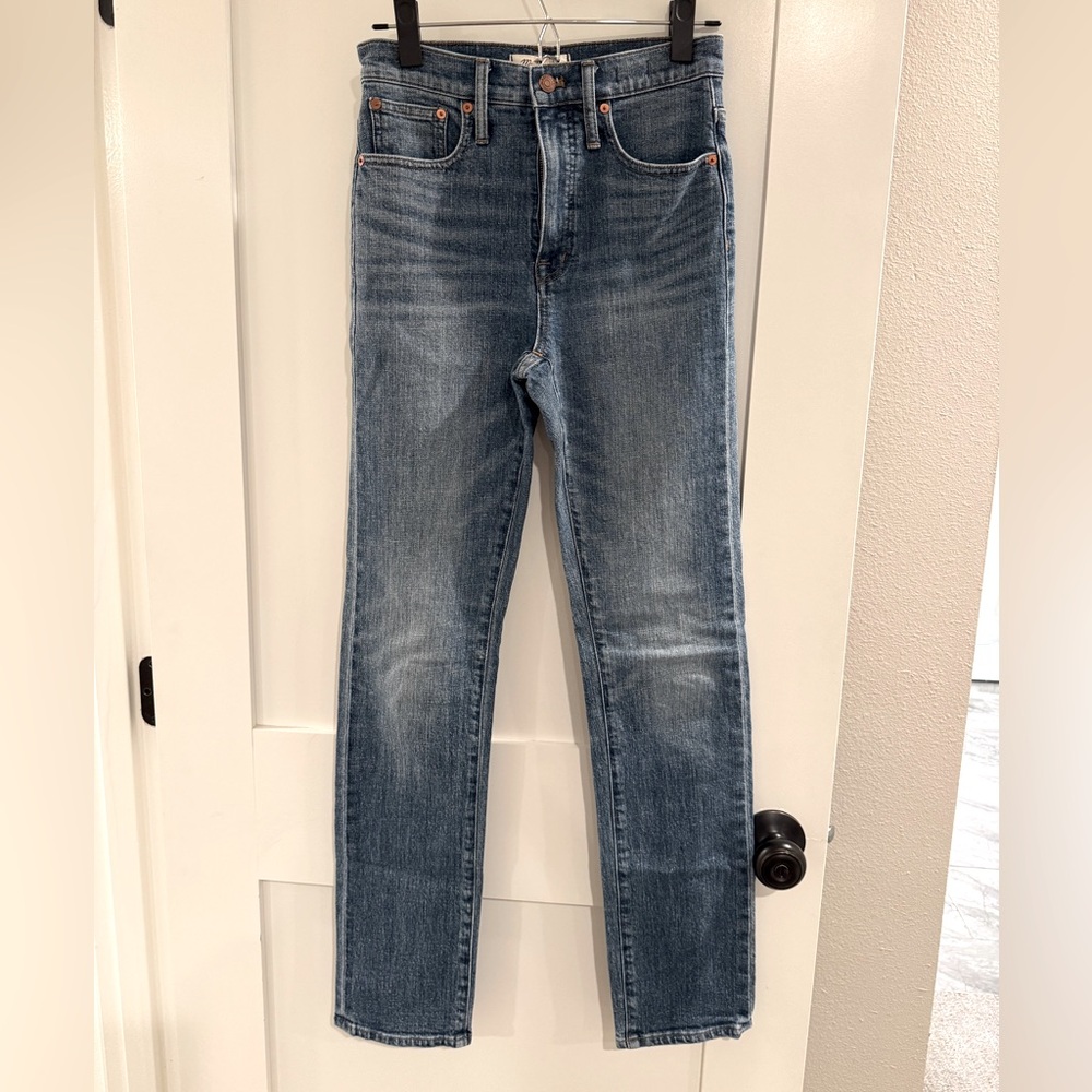 Madewell Full Length Classic Straight Jean size 25